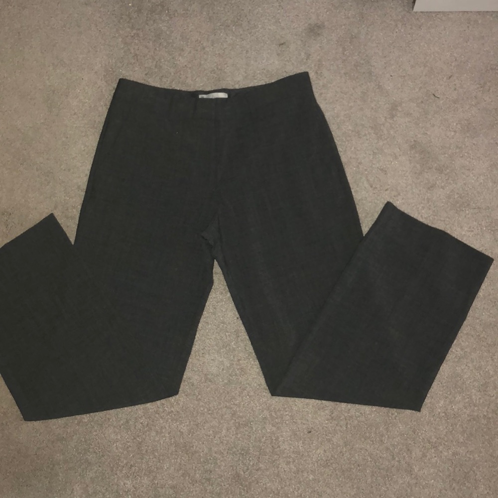 GAP Perfect Trouser Wrinkle-Resistant Dress Pants 4P in Gray